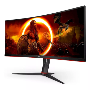 34.0" Игровой Mонитор AOC CU34G2XP/BK, VA 3440 x 1440 WQHD, Black 