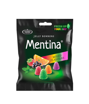 Желейные конфеты Mentina ассорти 80гр 