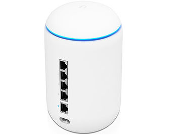 Маршрутизатор безопасности Ubiquiti UniFi Dream Machine, One Device Combining Wi-Fi AP, 4-Port Gigabit Switch and Security Gateway, 802.11ac Wave 2, 4x4 MU-MIMO Technology, Dual Band 2.4GHz/5Ghz, Quad-Core 1.7GHz, 2GB RAM, 16GB Flash, IDS/IPS Throughput 850 Mbps