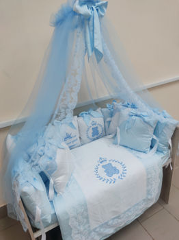 Комплект постельного белья в кроватку Pampy Blue 