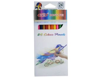Set creioane colorate 24buc HW 
