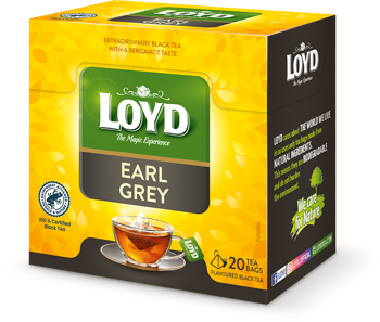 купить LOYD Earl Grey, чай черный, 20 пак в Кишинёве 