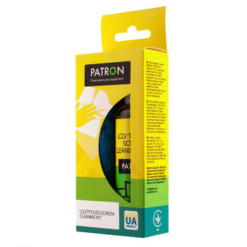 Cleaning set for screens  PATRON "F3-017" (Sprey 100ml+Wipe) Patron 