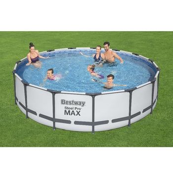 Pool Steel Pro Max 457x107cm, 14970L, cadru metalic 