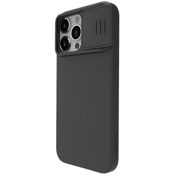 Nillkin Apple iPhone 15 Pro Max, CamShield Silky Silicone Case, Elegant Black 