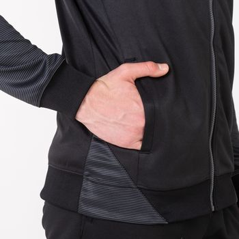 FINAL SALE- Спортивная мастерка JOMA - ESSENTIAL II BLACK 