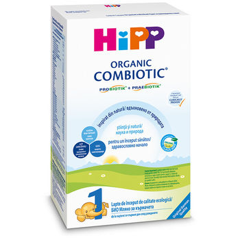 Formulă de început pentru sugari Hipp 1 Combiotic (0+ luni), 300g 