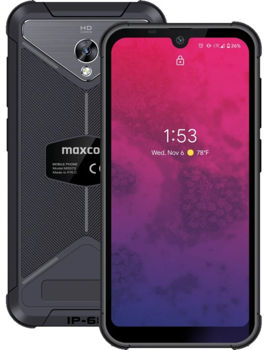 Maxcom MS572 4G Strong Smartphone, Black 
