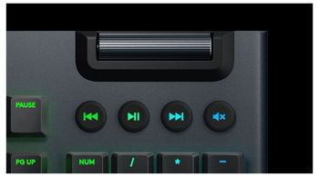 Gaming Keyboard Logitech G815, Mechanical, Ultra thin, GL Tactile, RGB, G-Keys, Media control , USB 