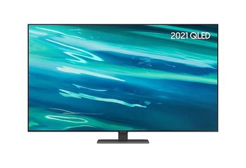 75" LED TV Samsung QE75Q80AAUXUA, Black (3840x2160 UHD, SMART TV, PQI 3200Hz, DVB-T/T2/C/S2) 