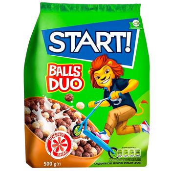 Сухой завтрак Duo Start, 500г 