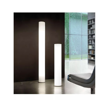 Lampa stalp de podea de exterior LYXO VERTIGO Column H 110 cm with Led tube Outdoor - wire - plastic base - LA310-HOR110-019 included led tube T8 14W 6500K  (Lampa de podea de exterior cu bază din plastic  - cu fir)