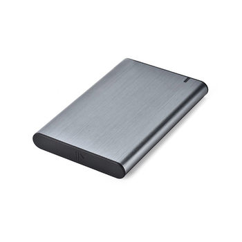 Gembird EE2-U3S-6-GR, USB 3.1 2.5'' enclosure with USB Type-C port, brushed aluminum, Grey (carcasa externa pentru HDD/корпус внешний для HDD)
