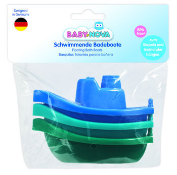 cumpără ”Baby-Nova” Bărci plutitoare pentru baie, fără BPA, set de 3 buc. (31138) în Chișinău 