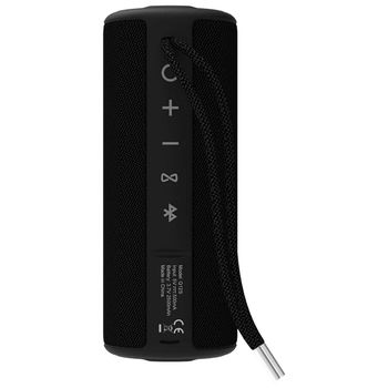 Portable Speaker X-music Flip Q12S, Black, waterproof IP66, TWS, 2500mAh, 15W, AUX, Type-C 