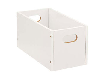 Ящик для хранения 15X31X15cm Five, MDF, белый 