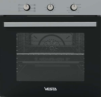 Электрический духовой шкаф Vesta BOM60MX, нержавеющая сталь 