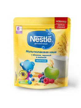 cumpără Nestle terci multiceriale cu lapte, mere, afine şi zmeură, 6+ luni, 220 g în Chișinău 