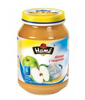 cumpără Hame piure din mere și brînzică 6+ luni, 190 g în Chișinău 