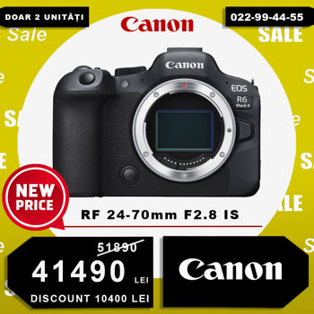 Canon R6 Mark II body (DISCOUNT 10400 lei) NEW PRICE! 