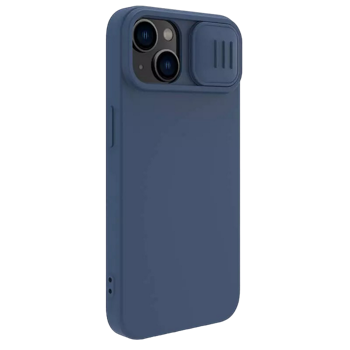 Nillkin Apple iPhone 15 Plus, CamShield Silky Silicone Case, Midnight Blue 