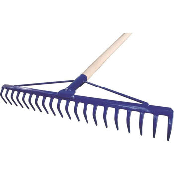 Greblă Unitehna 20T cu coada din lemn (05120)