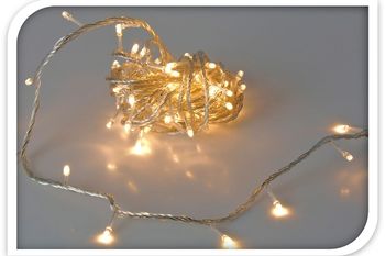 Luminite de Craciun "Fir" 180LED alb-cald, 13.5m cablu transparent 
