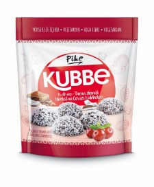 Kubbe снеки из кокоса с клюквой и какао 92 гр 