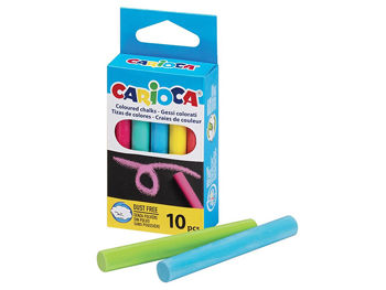 Set creta colorata Carioca 10buc 