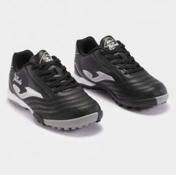 Ghete de fotbal JOMA - TOLEDO JR 2401 BLACK WHITE TURF 