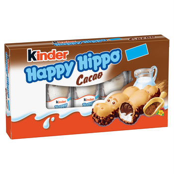 купить Kinder Happy Hippo Cacao, 5 шт. в Кишинёве 