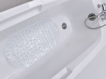 Коврик для ванны овал 36X69cm Tendance Bubbles прозрачн, PVC 