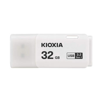 Память USB Flash 32GB Kioxia TransMemory U301 White (Toshiba), Plastic, Small design (Read 70 MByte/s, Write 20 MByte/s), USB 3.2 (memorie portabila Flash USB/внешний накопитель флеш память USB)