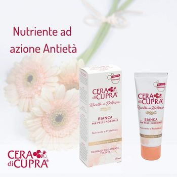 Crem care hraneste si protejeaza Cera di Cupra Bianca,  75 ml 