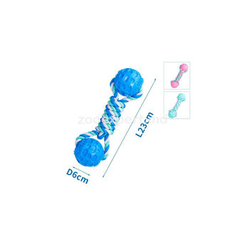 *Nobleza Игрушка для собак TPR с двумя мячами L23 