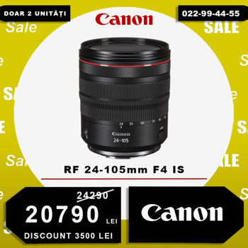 Canon RF 24-105mm F4L IS USM (DISCOUNT 3500 lei) 