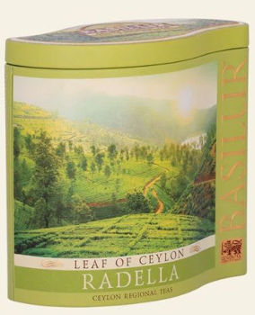купить Зеленый чай Basilur Leaf of Ceylon RADELLA, металлическая коробка, 100 г в Кишинёве 