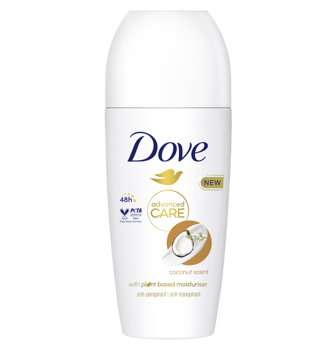 Antiperspirant Dove  Roll-On  Cocconut Scent 50 ml. 
