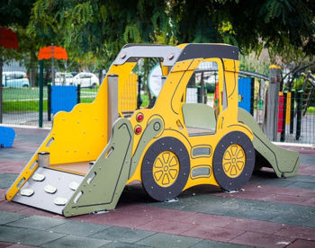 Игровой комплекс с горкой  "Excavator" DS-52 