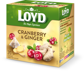 купить LOYD Cranberry & Ginger, 20 пак. в Кишинёве 