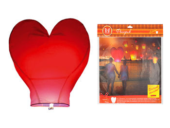 Lampion zburator Orang 38X95X95cm "Inima" 