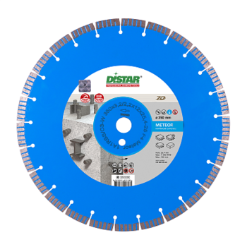 cumpără Disc diamantat Distar 1A1RSS/C3-W 450x3,8/2,8x12x25,4-32 F4 Metеor în Chișinău 