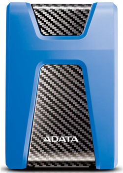 купить 2.0TB (USB3.1) 2.5" ADATA HD650 Anti-Shock External Hard Drive, Blue (AHD650-2TU31-CBL) в Кишинёве 