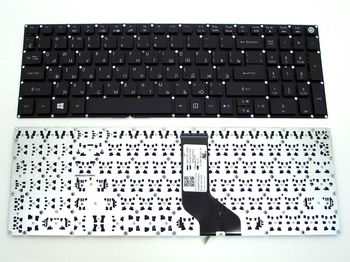 Keyboard Acer Aspire A515-51 A315-31 A315-51 w/o frame ENG/RU Black