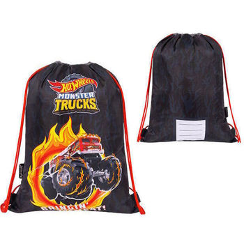 Rucsac pentru copii Hot Wheels 52849 Geanta-rucsac pentru incaltaminte Bambino 34x43cm