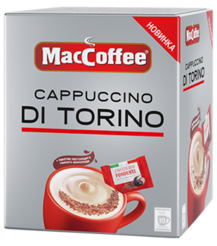 MacCoffee 3in1 Cappuccino di Torino cu ciocolata (10plicuri) 