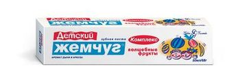 cumpără Жемчуг pastă de dinți pentru copii Complex Fructe Magice, 1-6 ani în Chișinău 