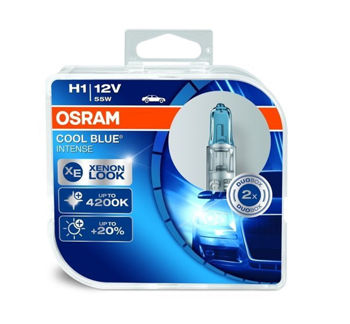 OSRAM H1 COOL BLUE INTENSE 4200K 12V 55W P14.5S (64150CBI BOX) 