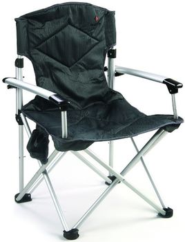 Стул-кресло складное для туризма и отдыха KM3808 BLACK STRIPE (1006) 