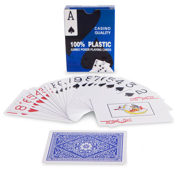 Carti de joc plastic (54 buc.) IG-8028 (3835) 